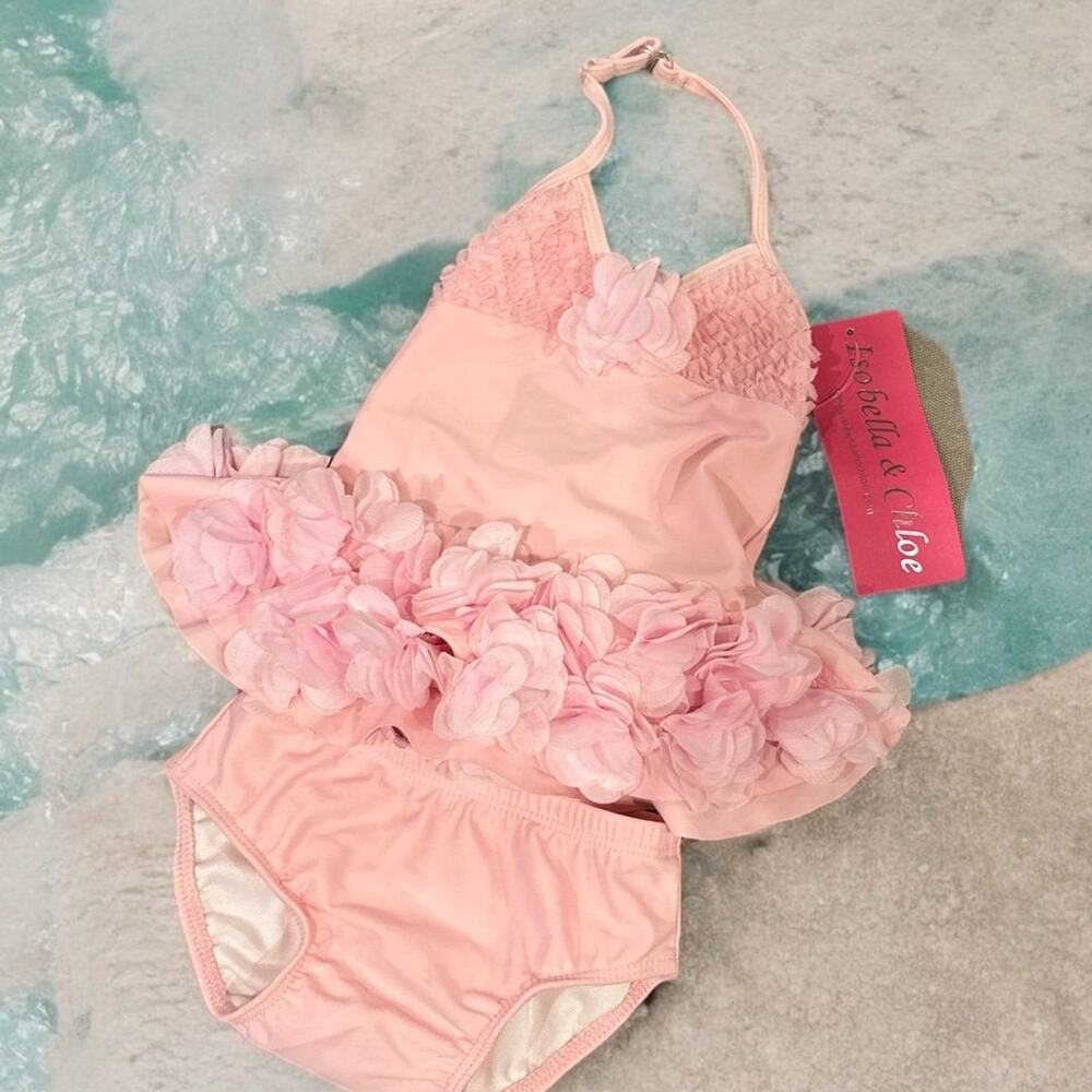 Isobella & Chloe Ruffle Bathing Suit 3M